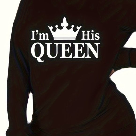 Two-piece Pants Set, Long Sleeve Crew Neck Pullover & Skinny Sports Pants Outfit - Picture 2 of 7